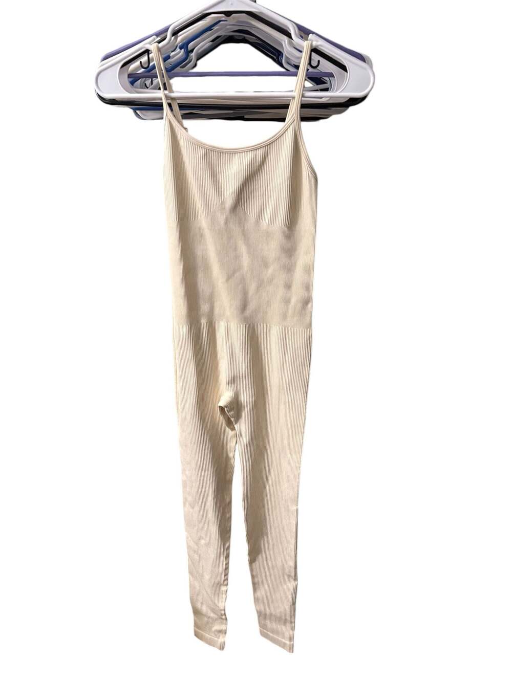 QQQ Catsuit/ Jumpsuit (Amazon Viral) Cream/White...